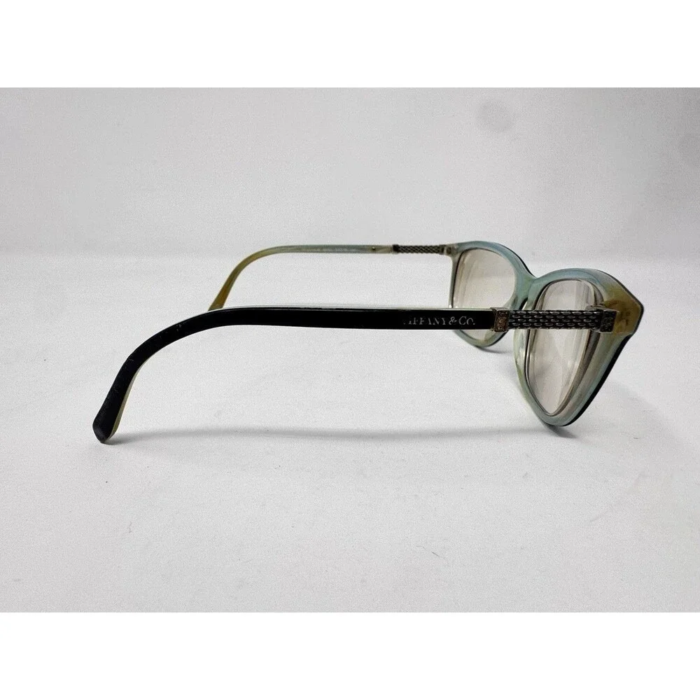 Tiffany & Co TF2116-B 8193 Eyeglass Frames Only 53-16-140 Black Turquoise Italy